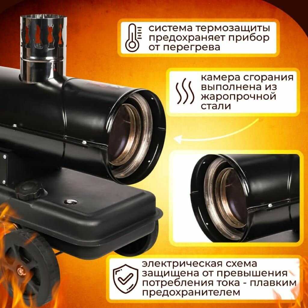 Дизельная тепловая пушка BRAIT BR-22AIW фотография 2