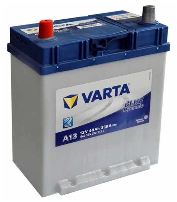 Аккумулятор для спецтехники VARTA Blue Dynamic A15 (540 127 033) фотография 1