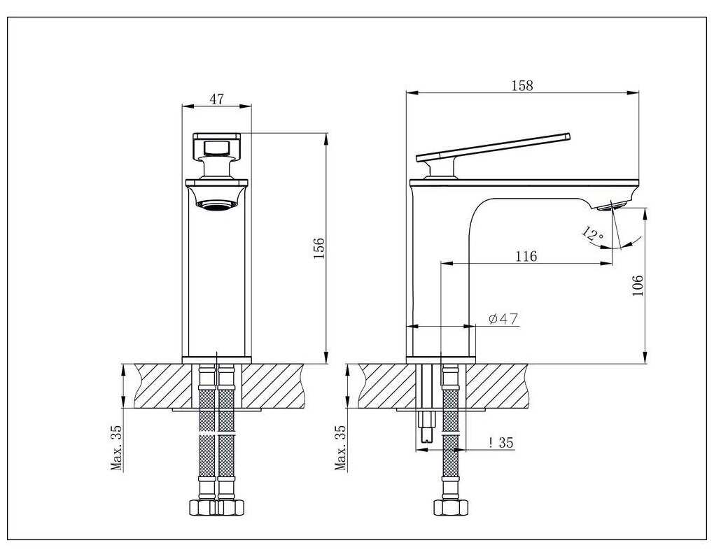 Смеситель Rush PL2530-11 фотография 2