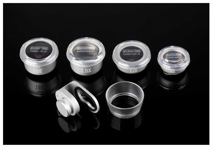Набор объективов MOMAX X-Lens Pro 4 in 1 Premium Lens Kit фотография 10