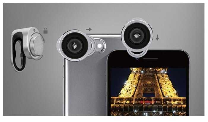 Набор объективов MOMAX X-Lens Pro 4 in 1 Premium Lens Kit фотография 11