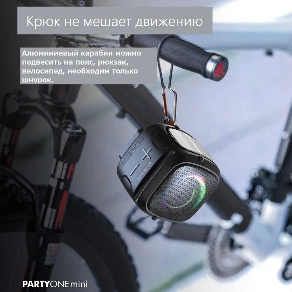 Портативная Bluetooth Колонка Hopestar Party One Mini фотография 6