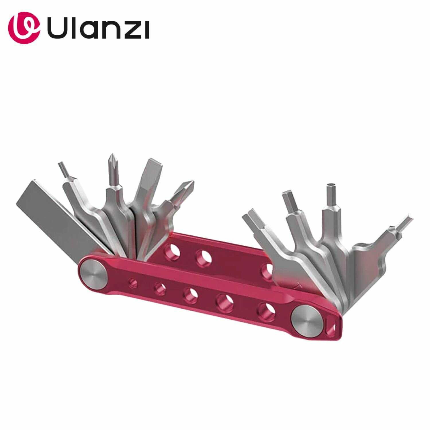 Мультитул Ulanzi Folding Tool Set With Screwdrivers And Wrenches фотография 8