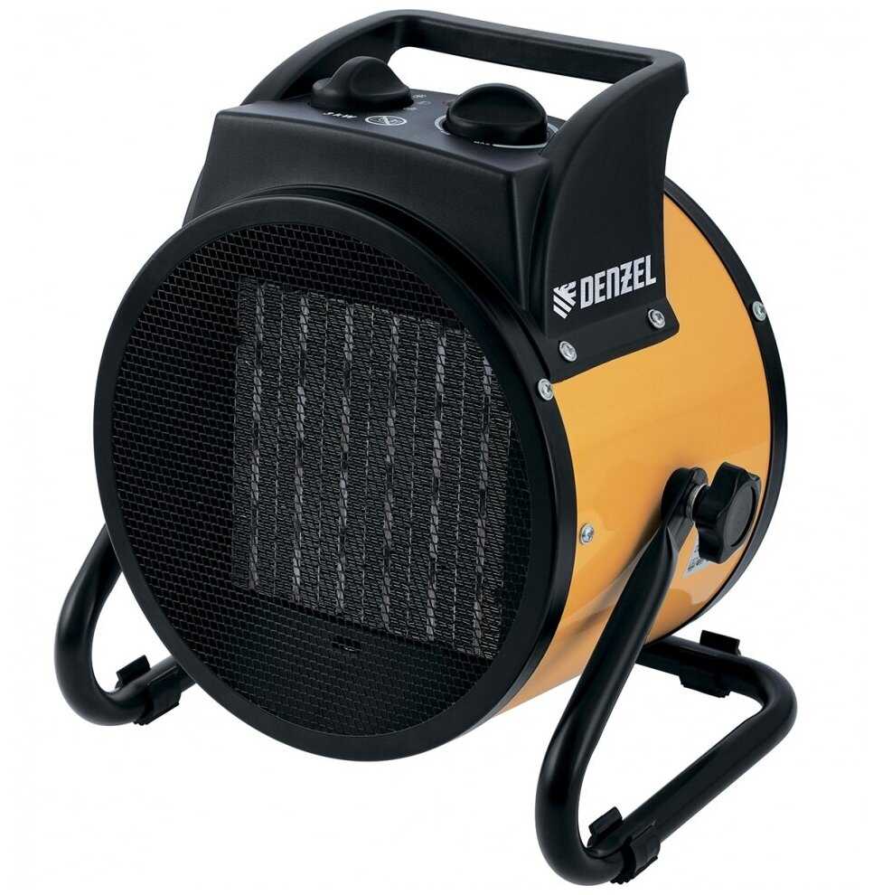 Тепловая пушка, керамический нагреватель (тепловентилятор) DHC 3-150, 220 В, 0,025/1,5/3 кВт, DENZEL 96431