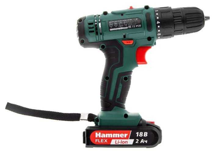 Аккумуляторная дрель-шуруповерт Hammer ACD18BS фотография 2