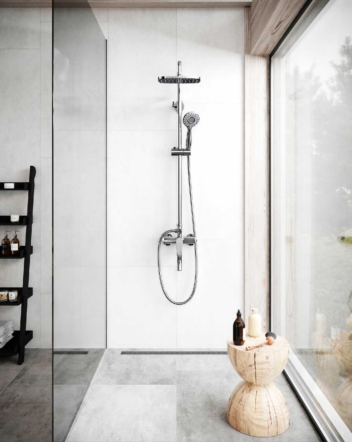 Душевая стойка Tokito Rain (TOK-RAI-1014BL) фотография 1