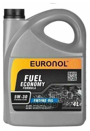 Синтетическое моторное масло Euronol Fuel Economy Formula 5W-30 фотография 2