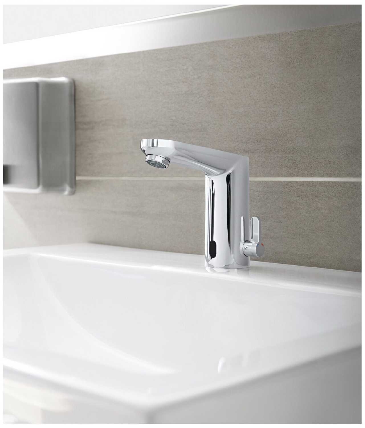 Смеситель для раковины (умывальника) Grohe Eurosmart Cosmopolitan E 36327001, рычажный фотография 4