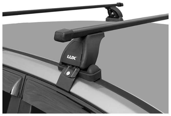 Багажник на крышу LUX прямоугольные дуги 1,1м на Равон Нексия Р3 2015-2022, арт:21343-01 фотография 5