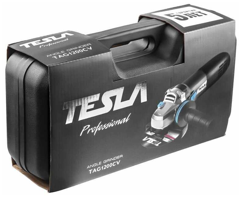 Аккумуляторная УШМ Tesla TAG1200CV, 125 мм фотография 9