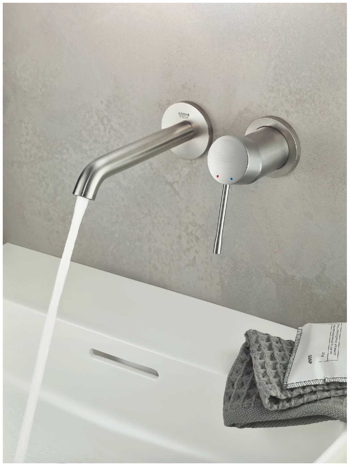 Смеситель для раковины Grohe Essence+ (19408001) фотография 3