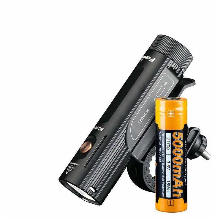 Велофара Fenix BC26R + задний фонарь BC05R v2.0 фотография 8