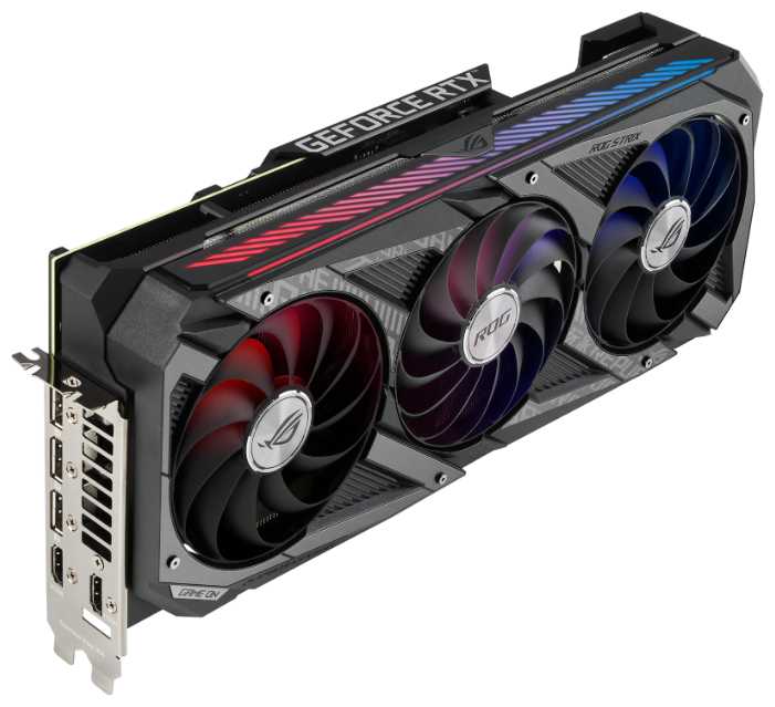 Видеокарта ASUS ROG Strix GeForce RTX 3080 OC 10GB (ROG-STRIX-RTX3080-O10G-GAMING) фотография 3