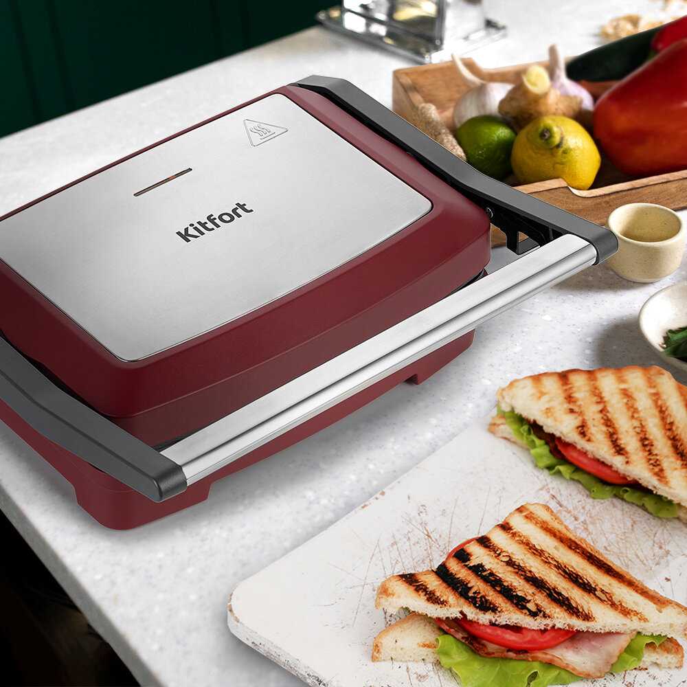 Бутербродница Kitfort КТ-3619 фотография 3