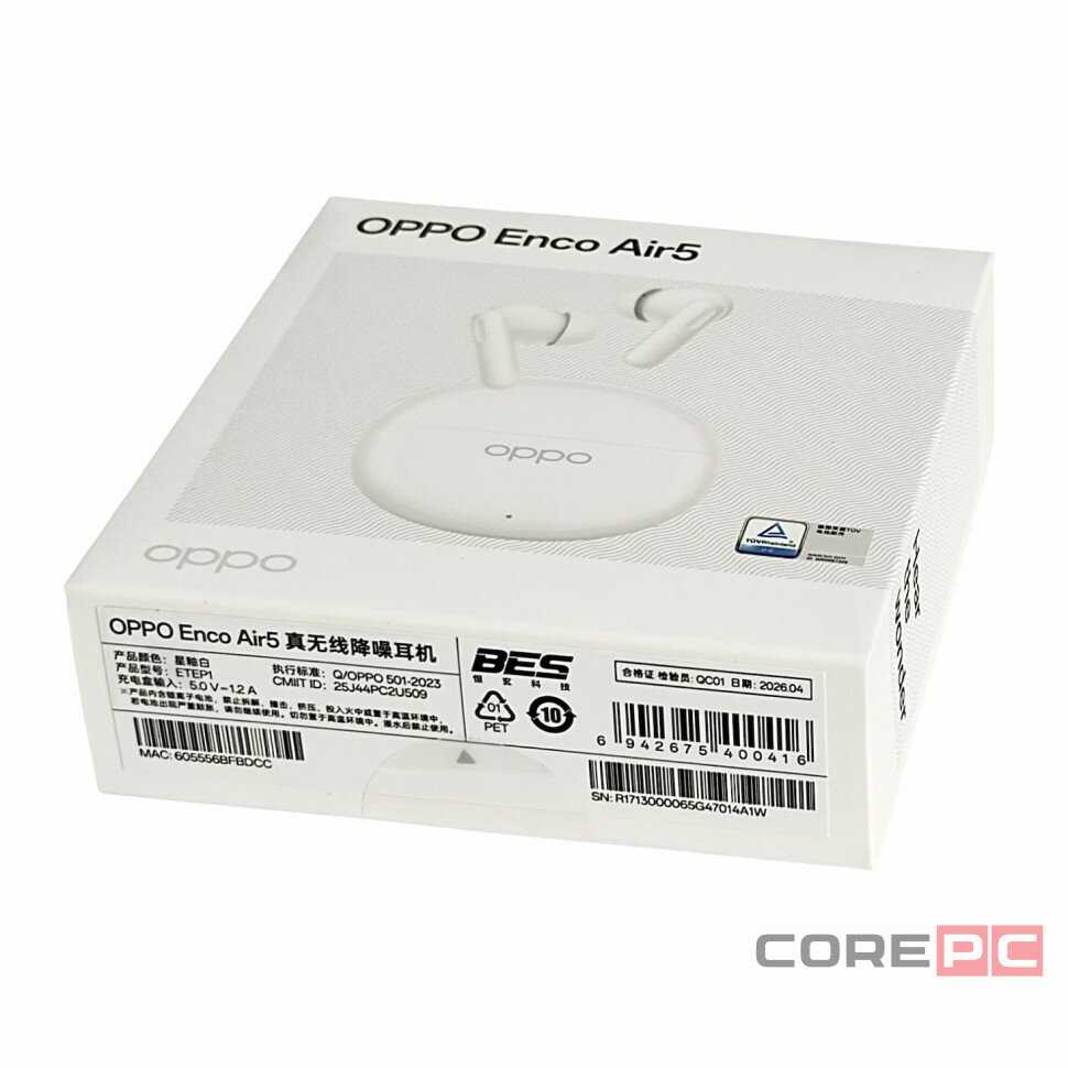 Беспроводные наушники OPPO Enco Air 5 фотография 5