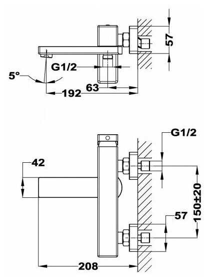 Смеситель Teka 851211200 фотография 5