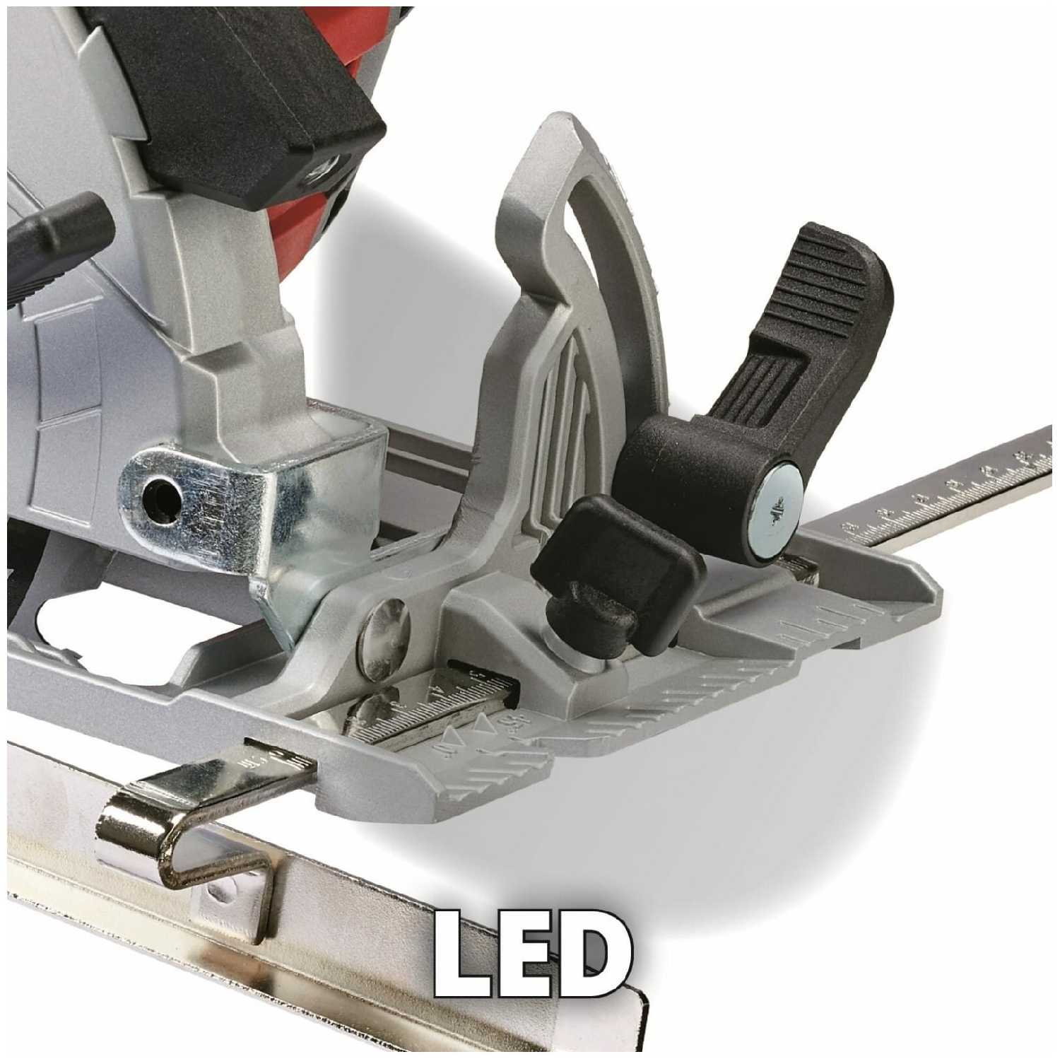 Пила циркулярная акк. Einhell PXC PXC TE-CS 18 Li-Solo фотография 2