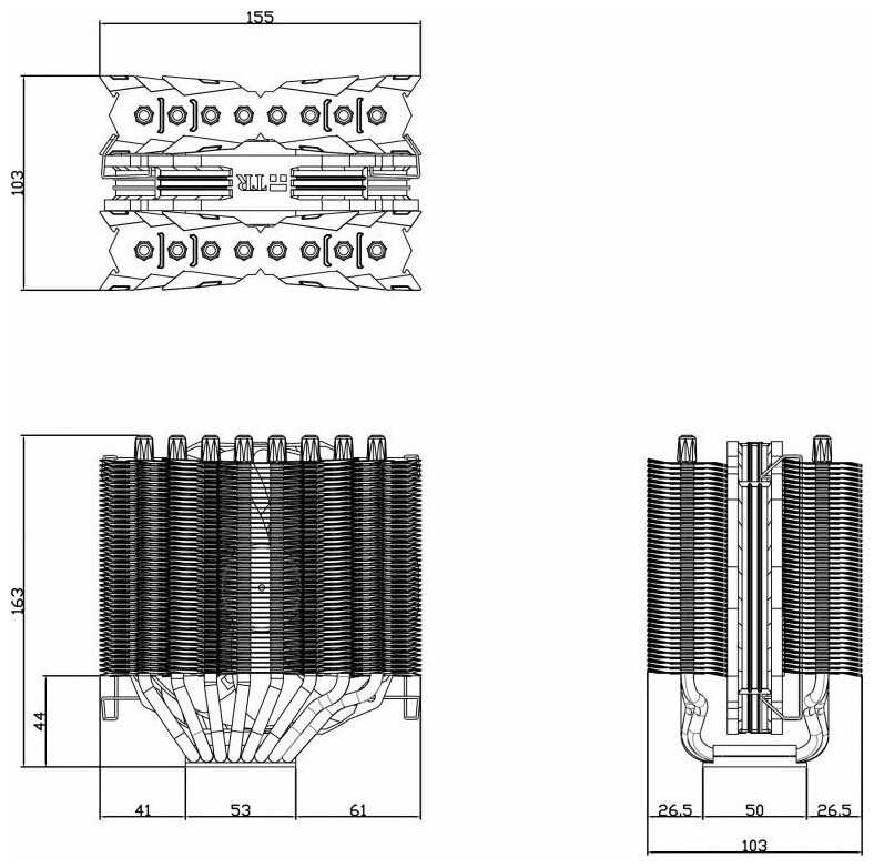 Кулер для процессора Thermalright Silver Arrow IB-E Extreme Rev. B фотография 6