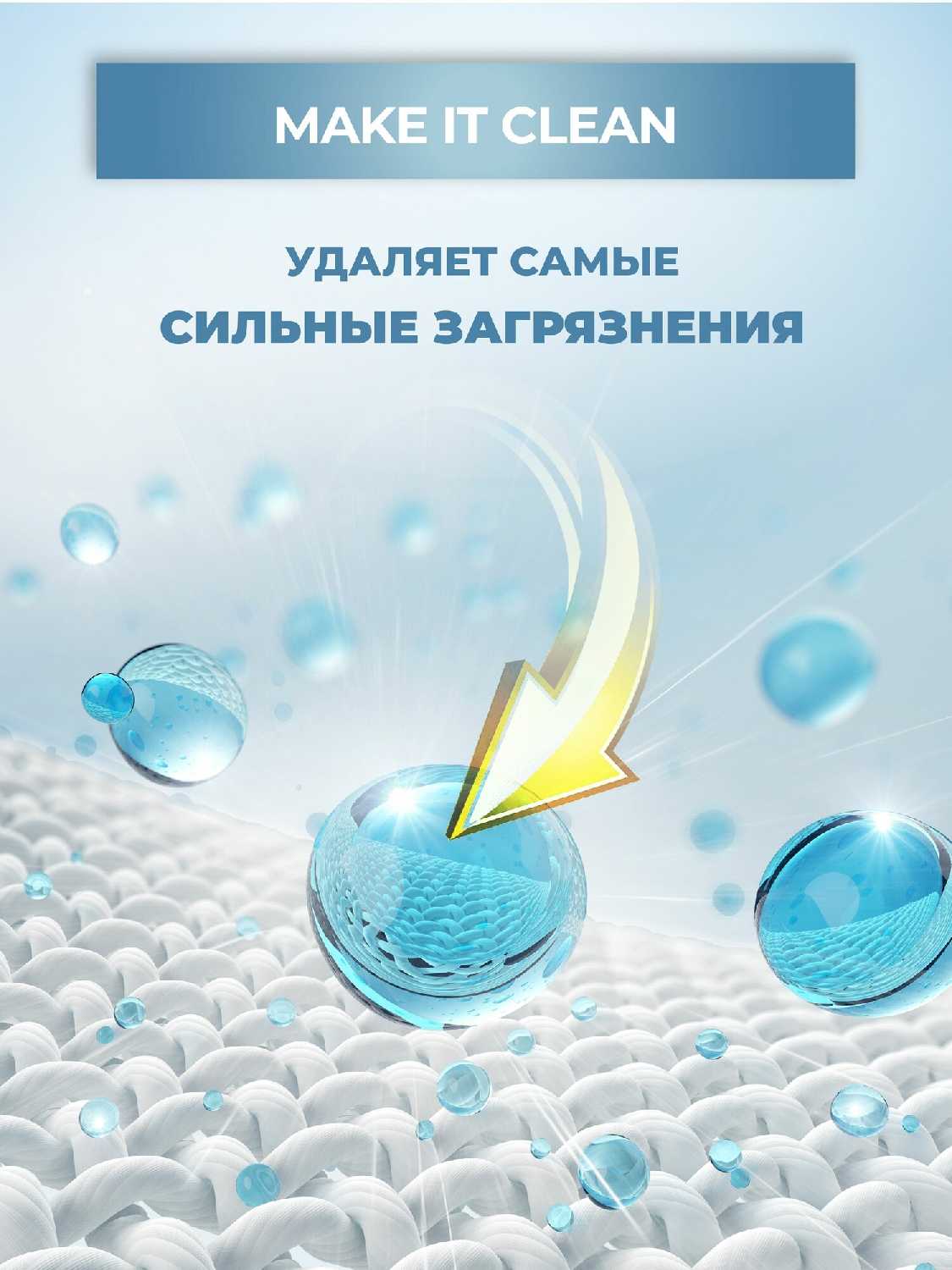 Капсулы для стирки белья WASHIO Капсулы для стирки белья [Сицилийский бергамот] [50 шт] фотография 7