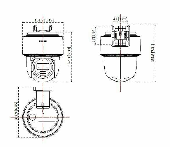 IP-камера Hikvision Поворотная IP-камера (DS-2DE2C400MWG-E) фотография 2
