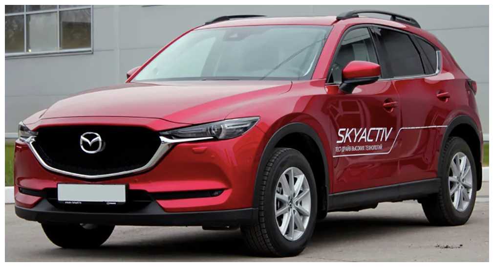Рейлинги для Mazda CX-5 с 2017 - серые фотография 5