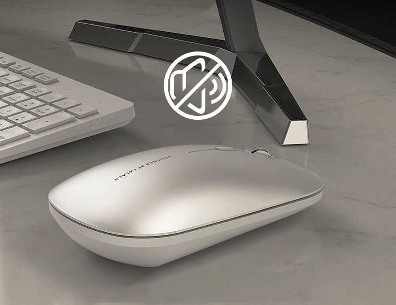 Беспроводная бесшумная мышь EWEADN Q2 фотография 2