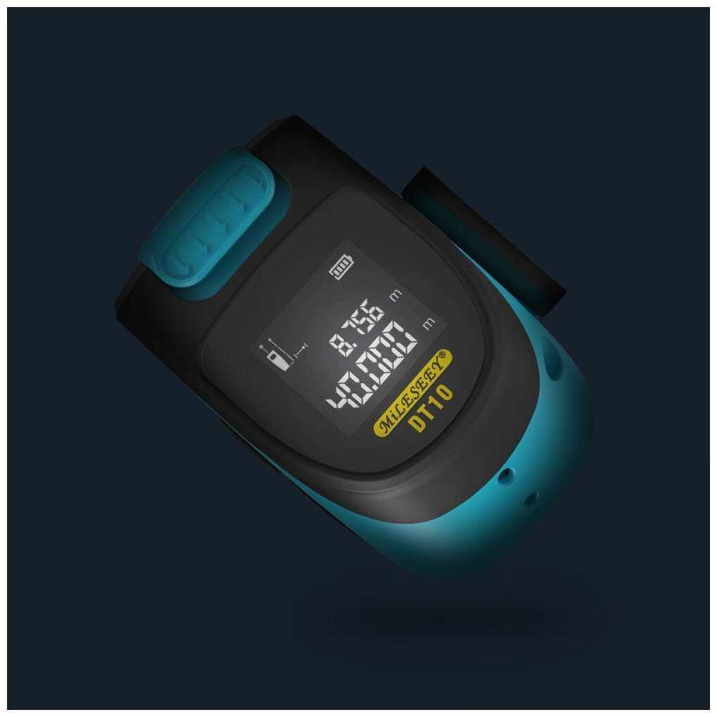 Лазерный дальномер Mileseey Laser Ranging Tape Measure DT10 40 м фотография 13