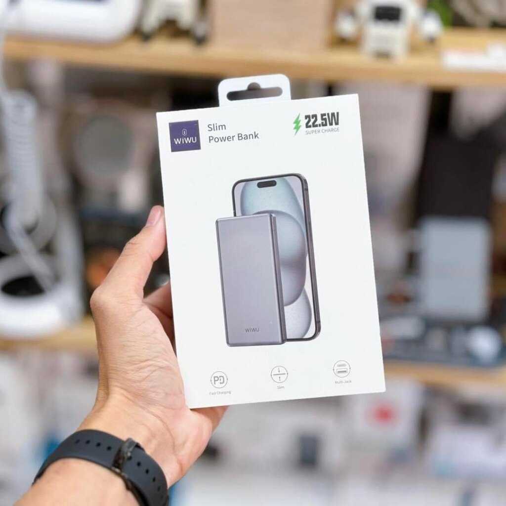 Портативный аккумулятор WiWU Slim Powe Bank (10000 mAh) фотография 4