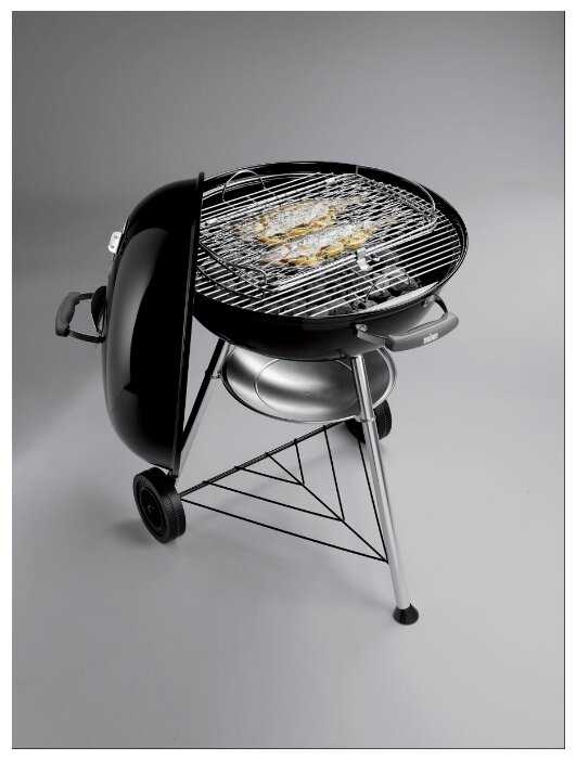 Гриль угольный Weber Compact Kettle, 66х58х97 см фотография 16