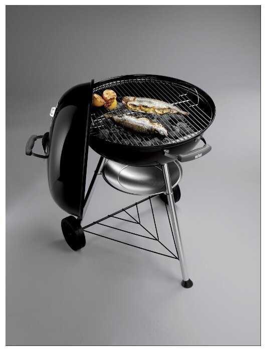 Гриль угольный Weber Compact Kettle, 66х58х97 см фотография 17