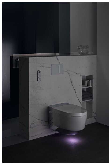 Унитаз-биде подвесной GEBERIT AquaClean Mera Comfort 146.214.21.1 с горизонтальным выпуском фотография 7