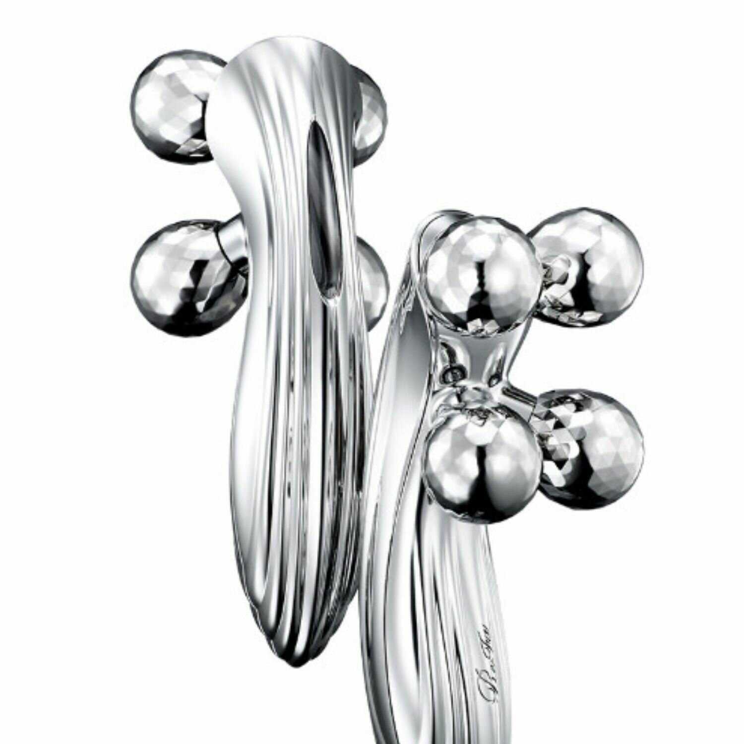 Массажный роллер ReFa S Carat с платиновым покрытием и микротоковой терапией фотография 2