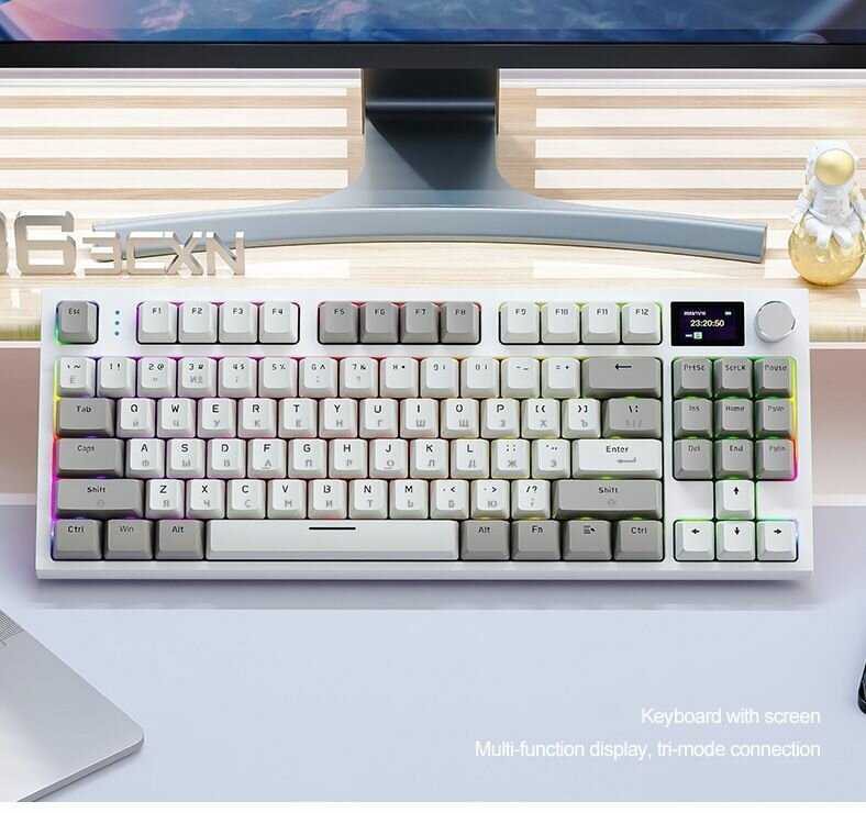 Игровая беспроводная клавиатура ATTACK SHARK K86 (GX Blue switch)