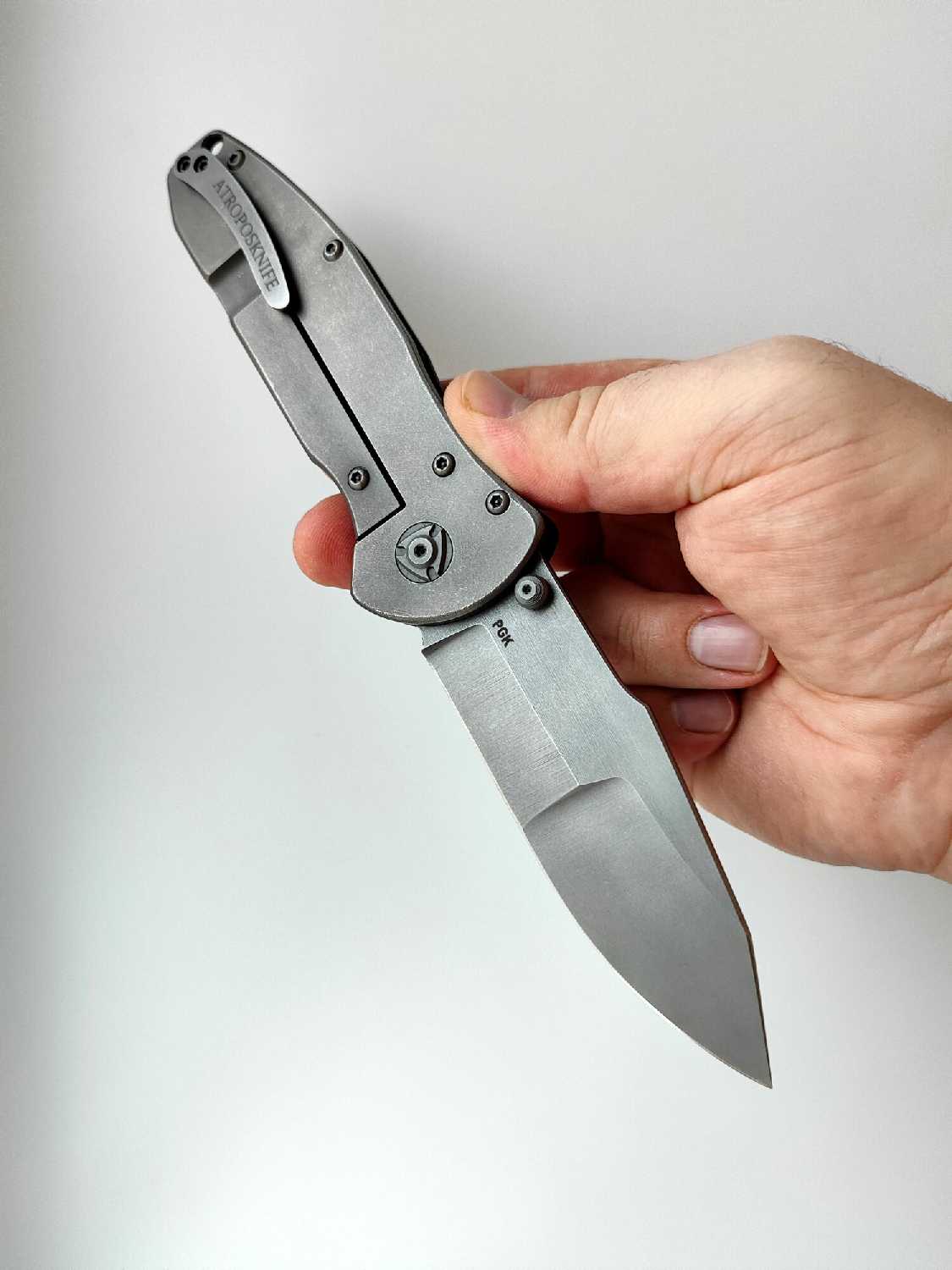 Нож туристический Atropos Кибер Бульдог фотография 6