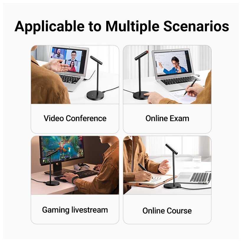 Микрофон UGREEN Desktop USB Microphone (10934) фотография 2