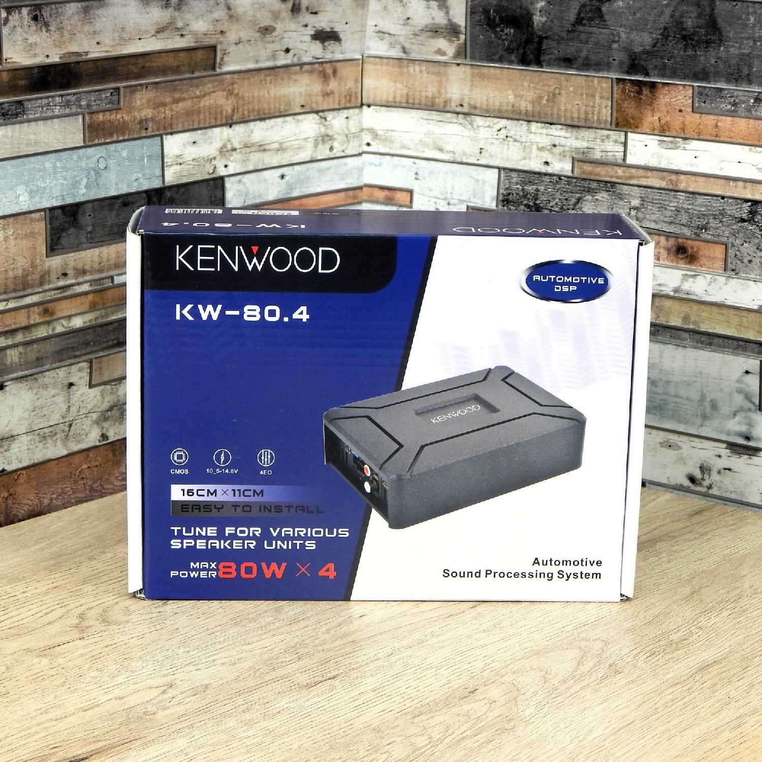 Автомобильный усилитель звука Kenwood KW-80.4 фотография 6
