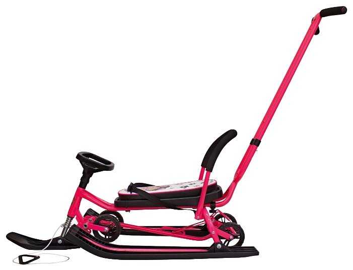 Снегокат Барс 111 Mobile с Т-образным толкателем и колесной базой фотография 2