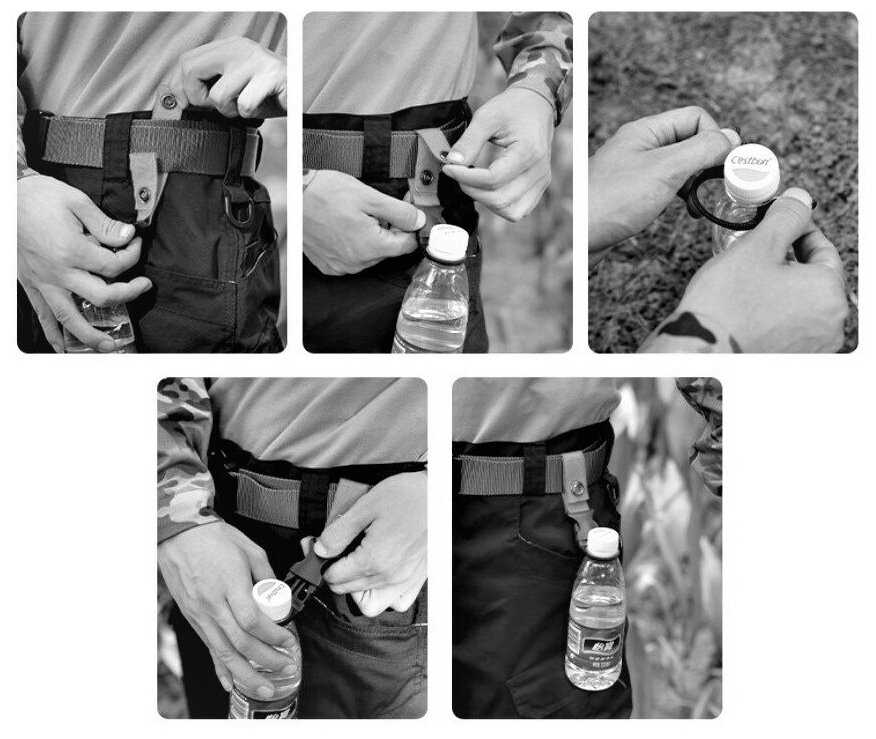 Держатель-фиксатор для бутылки быстросъемный фотография 2