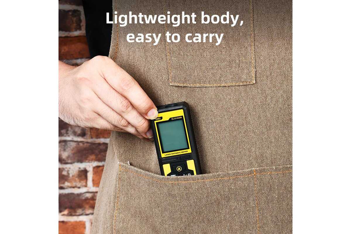 Лазерный дальномер deli DL4171 фотография 1