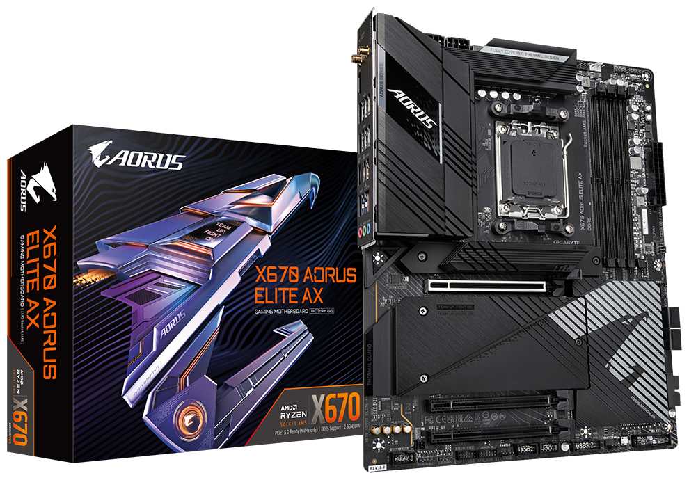Материнская плата GIGABYTE X670 AORUS ELITE AX (rev. 1.1) фотография 5