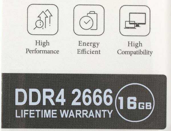 Оперативная память 16Gb DDR4 2666MHz фотография 1