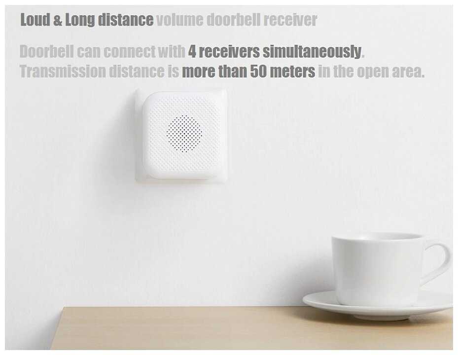 Комплект домофона Xiaomi Zero Smart Doorbell фотография 7