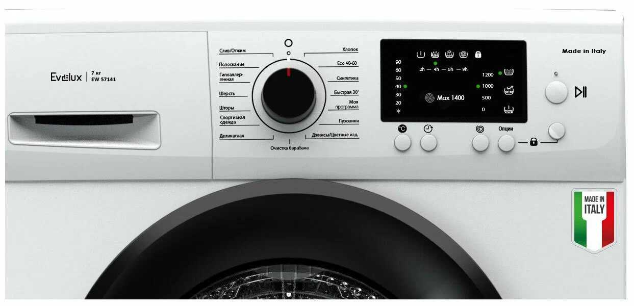 Стиральная машина EVELUX EW 57141 фотография 1