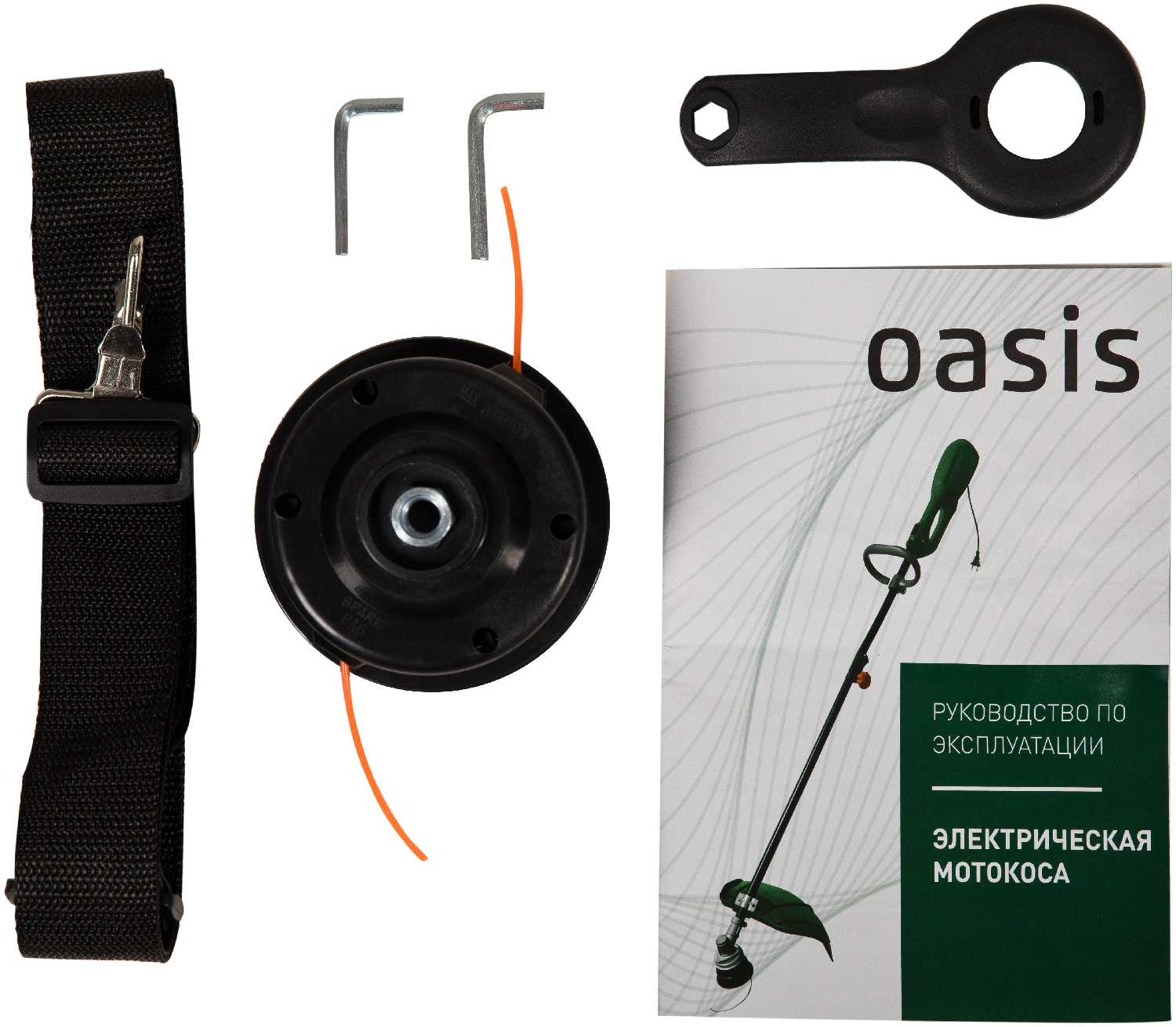 Триммер электрический Oasis TE-120 H, 1200 Вт, 35 см фотография 8