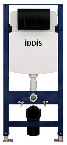 Комплект 2 в 1: инсталляция и клавиша смыва, Optima Home, IDDIS, OPH00MBi32K фотография 2