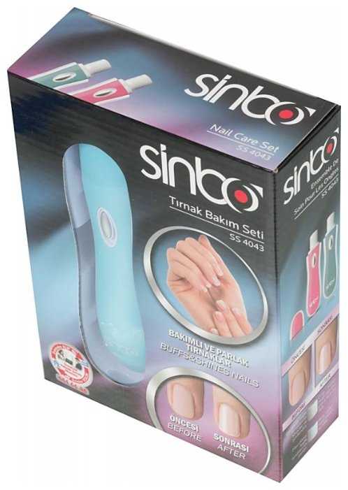 Электрическая пилка для ногтей для маникюра и педикюра Sinbo SS 4043 3000 об/мин фотография 1