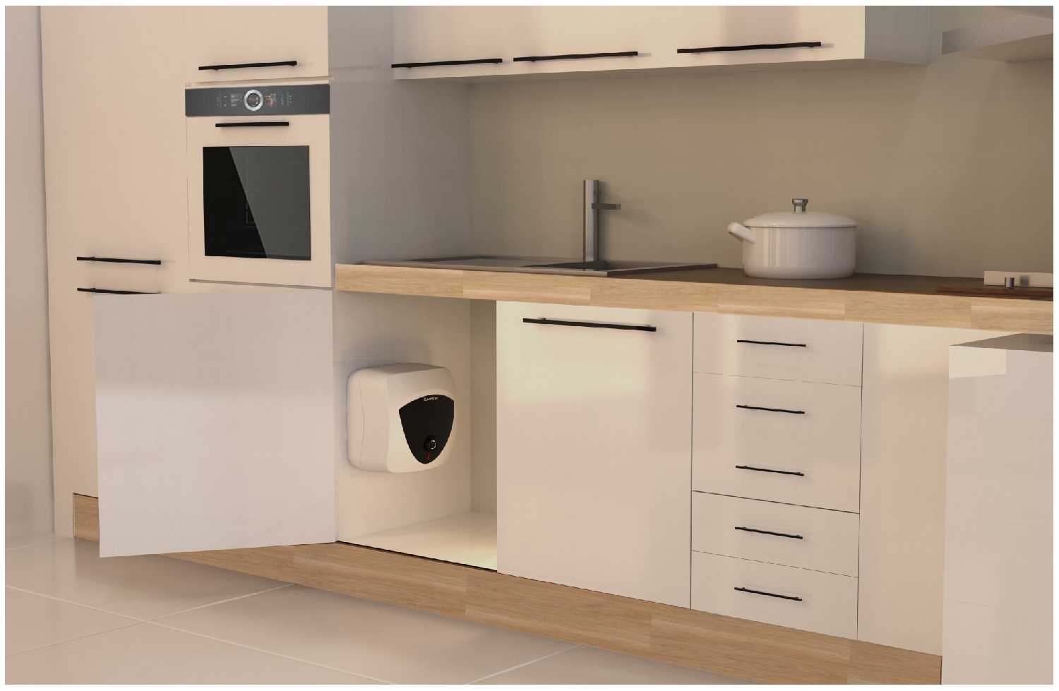 Накопительный электрический водонагреватель Ariston ABS ANDRIS LUX 6 OR фотография 5