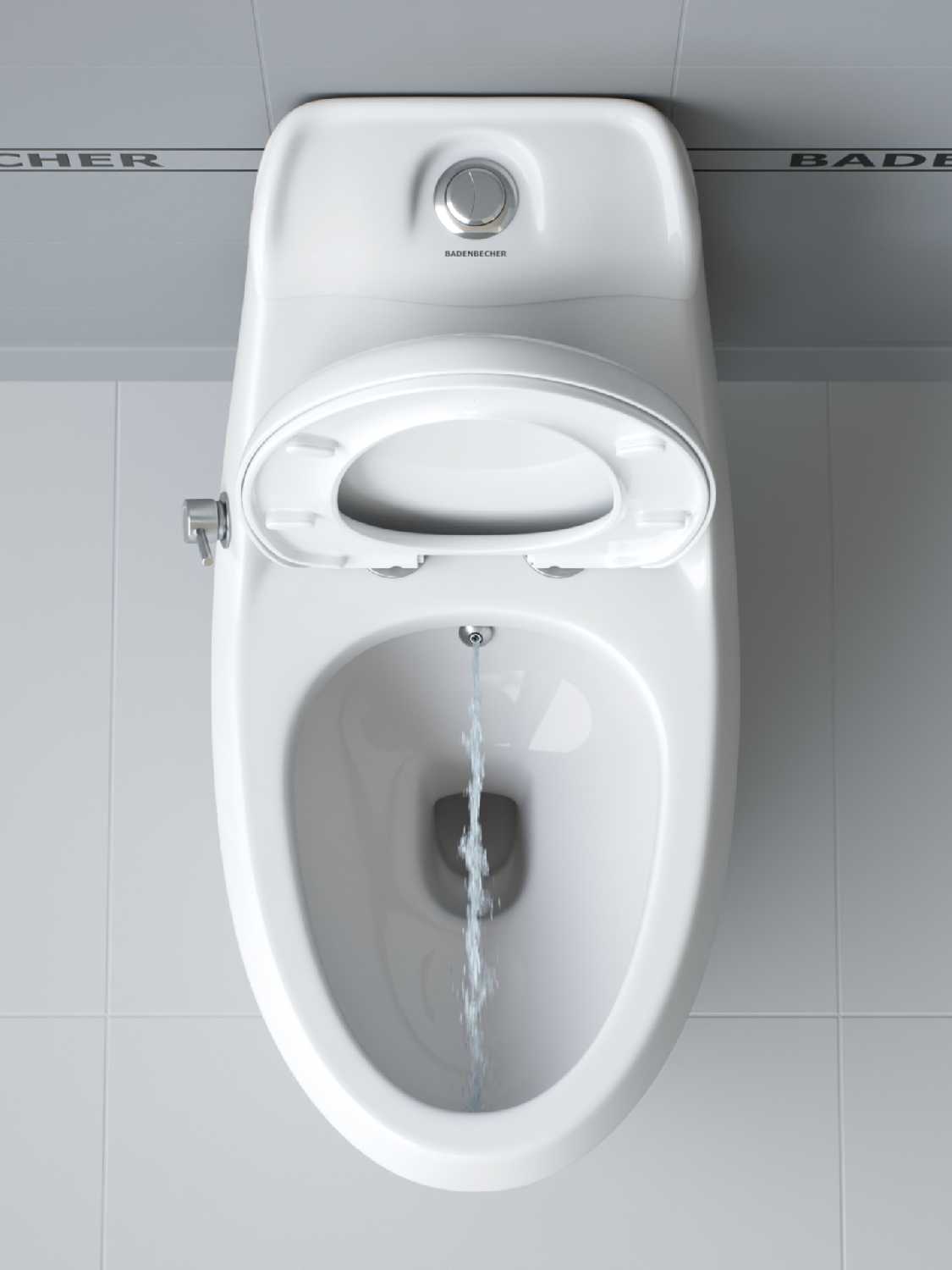 Унитаз моноблок BADENBECHER 8616ABW фотография 1
