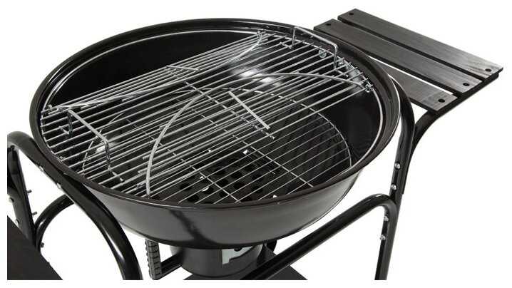 Гриль угольный BestPicnic Blazer 58, 58х113х98 см фотография 8