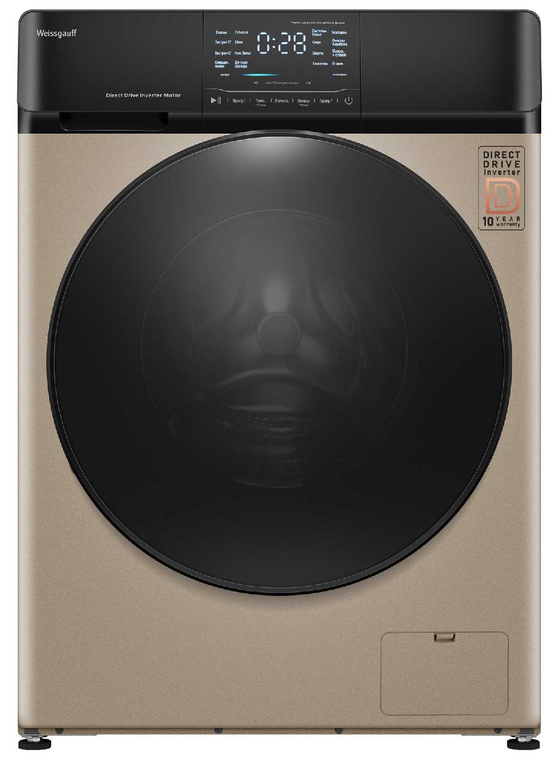 Стиральная машина Weissgauff WM 4927 Direct Drive Inverter Premium